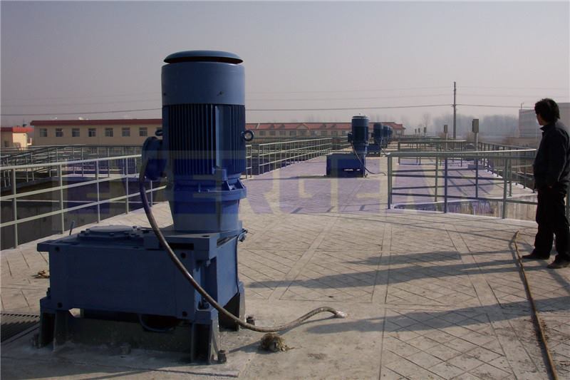 EVERGEAR industrial gearbox application in Sewage Treatment Industry